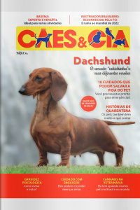 Cães e Cia Ed. 492 - Dachshund: o amado salsichinha e suas diferentes versões