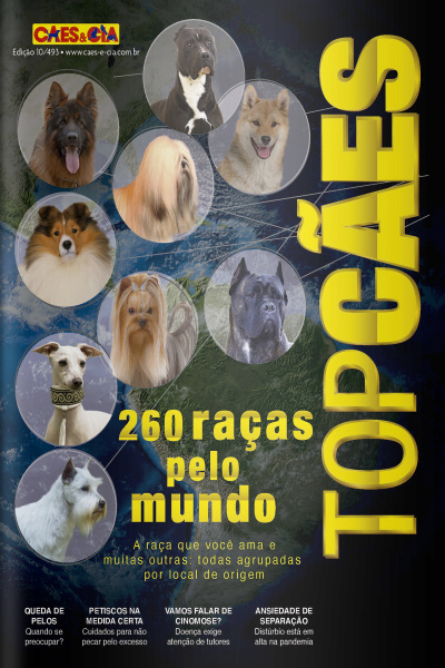 Cães e Cia Ed. 493 - TOP Cães - Anuário de Raças 2021