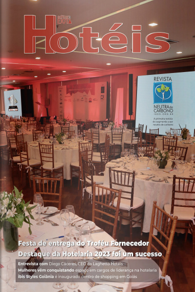 Revista Hotéis Ed. 251 - Festa de entrega do Troféu Fornecedor Destaque da Hotelaria 2023 foi um sucesso
