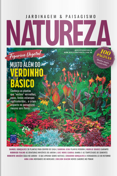 Revista Natureza Jardinagem  Paisagismo N° 449