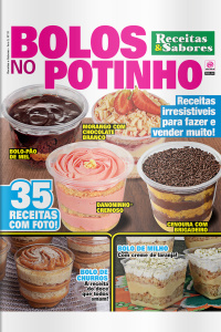 Receitas  Sabores - BOLOS NO POTINHO - Ano 3, n° 31