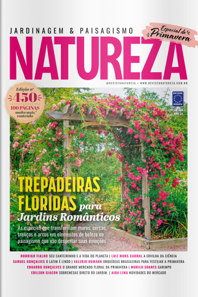 Revista Natureza Jardinagem  Paisagismo N° 450