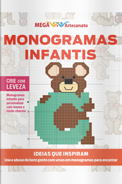 Mega Artesanato Ed. 111 - Monogramas infantis