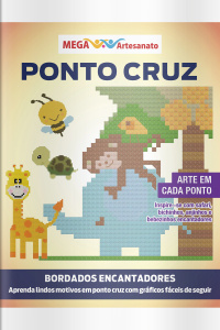 Mega Artesanato Ed. 112 - Ponto Cruz: Safari Infantil 