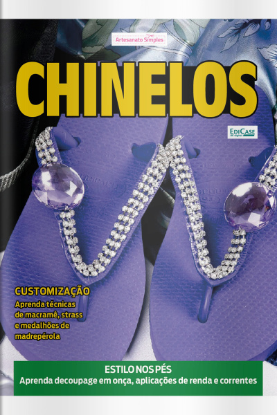 Artesanato Simples Ed. 91 - Chinelos