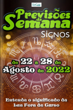 Previsões da Semana Ed. 123 - Previsões de 22 a 28 de Agosto de 2022