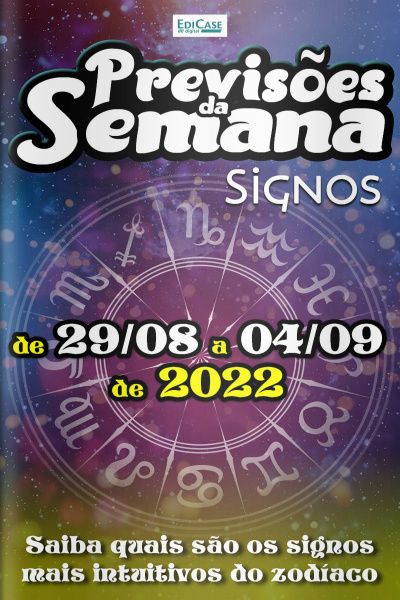 Previsões da Semana Ed. 124 - Previsões de 29 de Agosto a 04 de Setembro de 2022