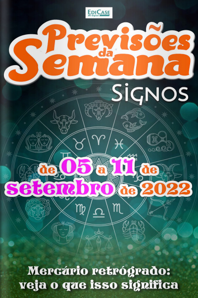 Previsões da Semana Ed. 125 - Previsões de 05 a 11 de Setembro de 2022