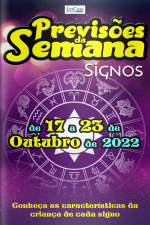 Previsões da Semana Ed. 131 - Previsões de 17 a 23 de Outubro 2022