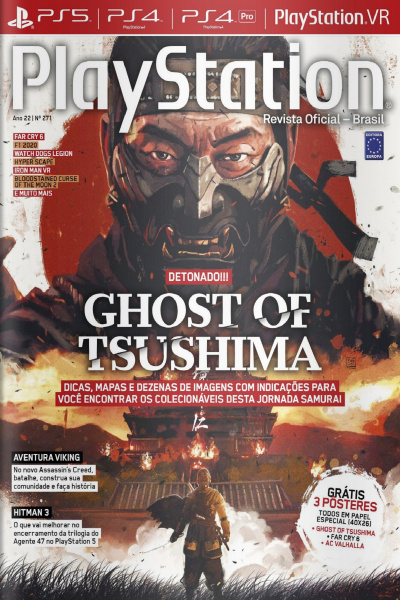 Revista Oficial Brasil Playstation - Edição N°271