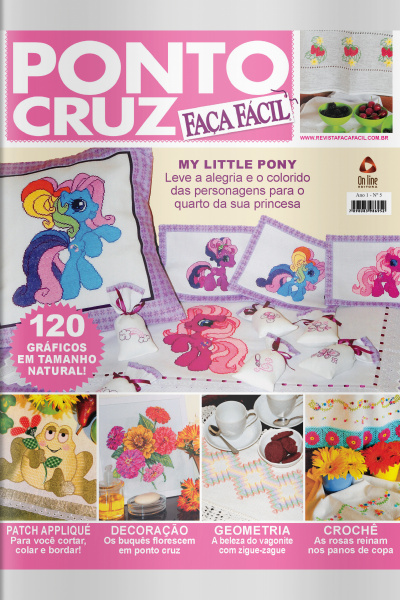 Faça Fácil Ponto Cruz Edição 5