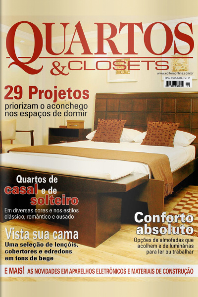 Casa  Ambiente - Quartos  Closets Edição 12