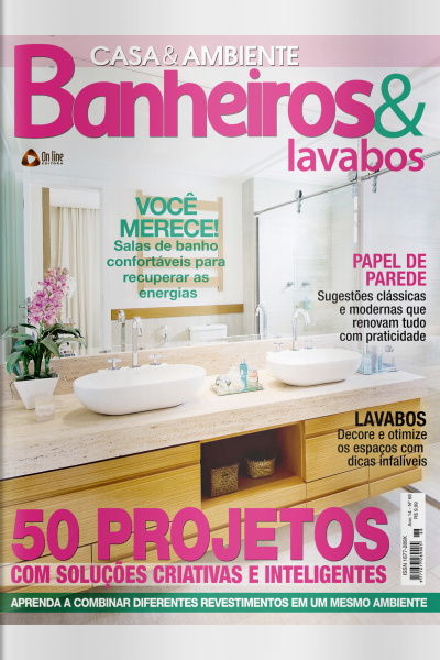 Casa  Ambiente - Banheiros  Lavabos Edição 69