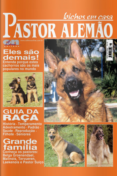 Bichos em casa (Pastor Alemão) Edição 8