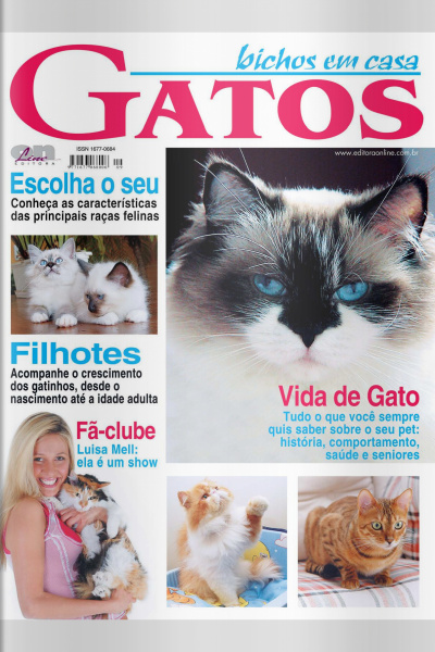 Bichos em casa (Gatos) Edição 9