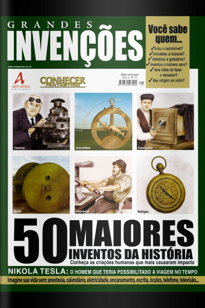 Revista Conhecer Fantástico (Grandes Invenções) Edição 31