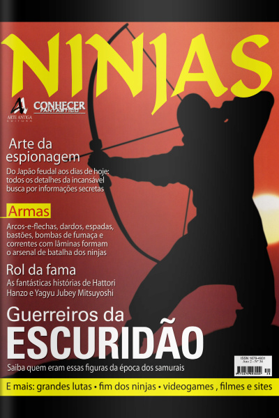 Revista Conhecer Fantástico (Ninjas) Edição 34