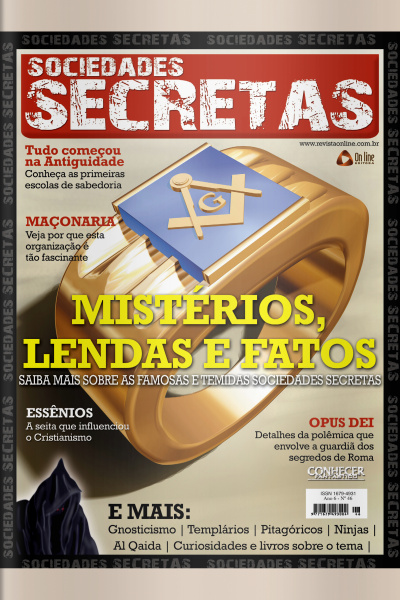 Revista Conhecer Fantástico (Sociedades Secretas) Edição 46