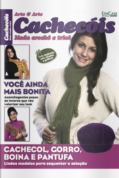 Artesanato Simples - Cachecóis: Moda Crochê E Tricô - 19/10/2020