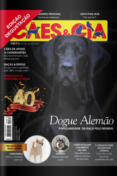 Cães e Cia - Dogue Alemão - 01/06/2019