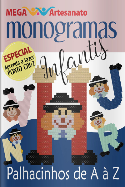Mega Artesanato - Monogramas Infantis - 07/09/2019