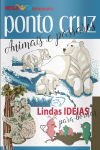 Mega Artesanato - Ponto Cruz: Animais E Pássaros - 19/10/2020