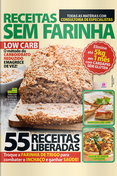 Receitas Saudáveis - Receitas sem farinha - Edição 3