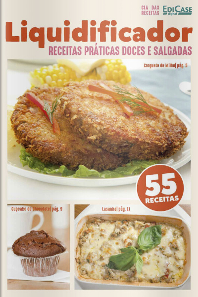 Culinária Prática - Liquidificador - 55 Receitas - 01/10/2020