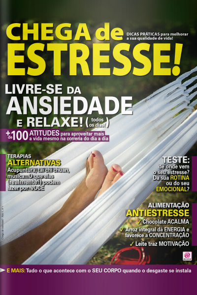 Coleção Saúde Da Mente - Chega De Estresse! - Edição N°1