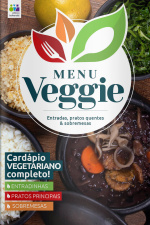 Menu Veggie - Entradas, Pratos Quentes E Sobremesas - 22/01/2021