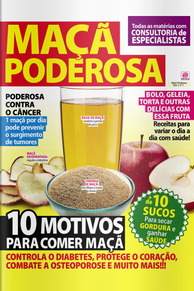 O Poder Dos Alimentos - Maça Poderosa - Edição Nº 1