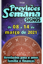 Previsões Da Semana - De 08 A 14 De Março De 2021 - 08/03/2021