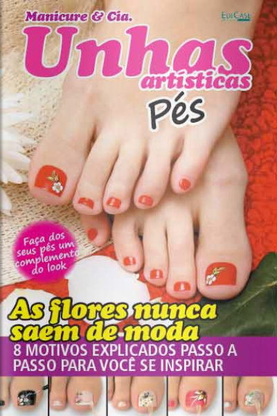 Manicure Com Estilo - Unhas artísticas Pés - 24/08/2020