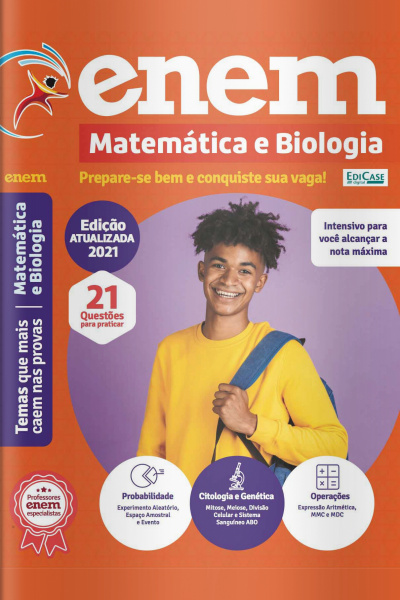 Apostilas Enem - Matemática e Biologia - 29/03/2021
