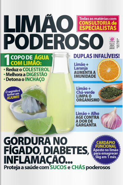 O Poder dos Alimentos  - Limão Poderosa - Edição Nº 4