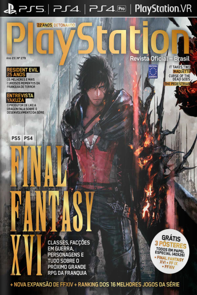 Revista Oficial Brasil Playstation - Edição N°279