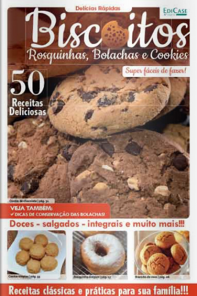 Que delícia - Biscoitos, rosquinhas, bolachas e cookies - 14/09/2020