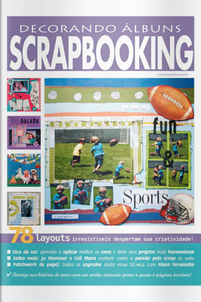 Decorando Álbuns Scrapbooking Edição 25