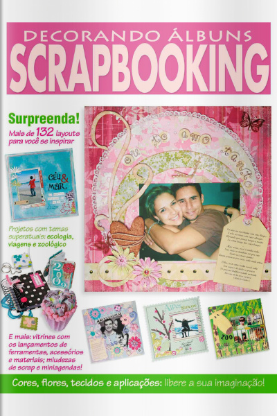 Decorando Álbuns Scrapbooking Edição 24