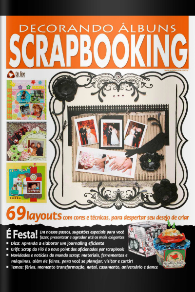 Decorando Álbuns Scrapbooking Edição 34
