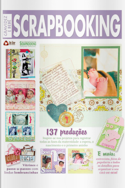 Decorando Álbuns Scrapbooking Especial (Gravidez e Bebê) Edição 7