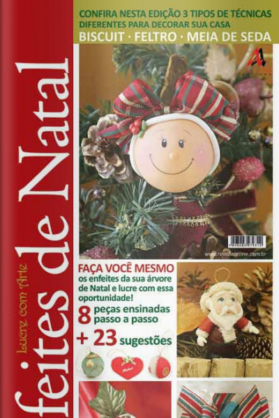 Lucre com Arte Enfeites de Natal Edição 1