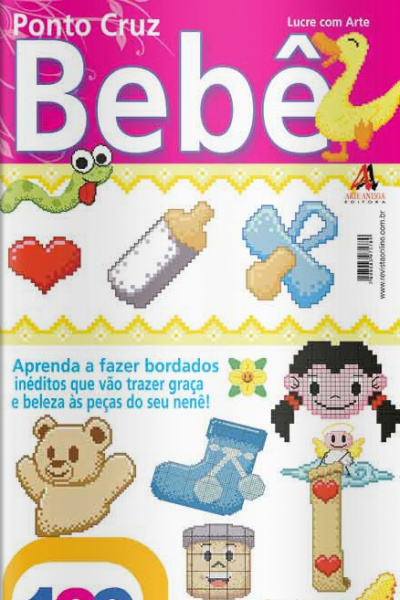 Lucre com Arte Ponto Cruz Bebê Edição 1