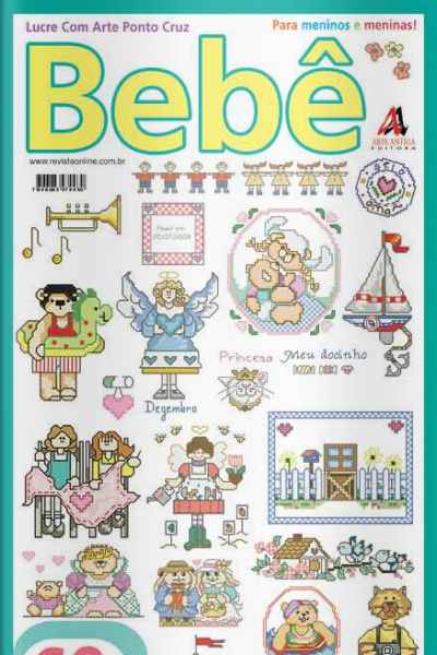 Lucre com Arte Ponto Cruz Bebê Edição 3
