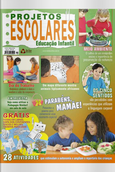 Projetos Escolares – Educação Infantil Edição 24