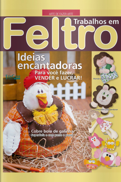 Artesanato Simples - Trabalhos em Feltro - 05/04/2021