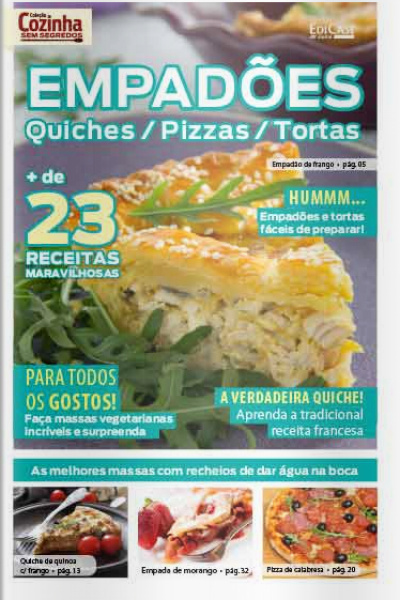 Que delícia - Empadões/Quiches/Pizzas/Tortas - 18/01/2021