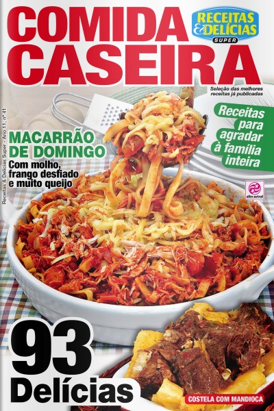 Receitas  Delícias Super - Comida Caseira - Edição Nº 41
