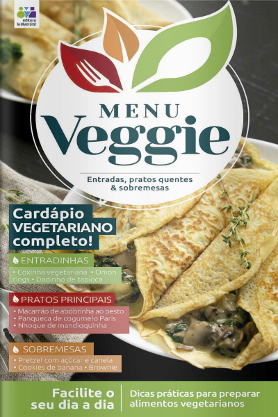 Menu Veggie - Deixe seu dia mais prático, saudável e saboroso - 22/04/2021