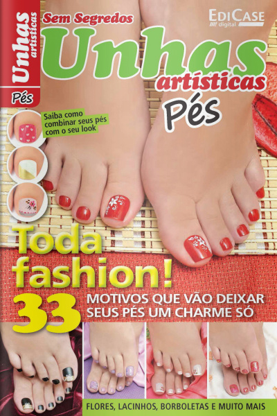 Manicure Com Estilo - Unhas artísticas Pés - 26/04/2021